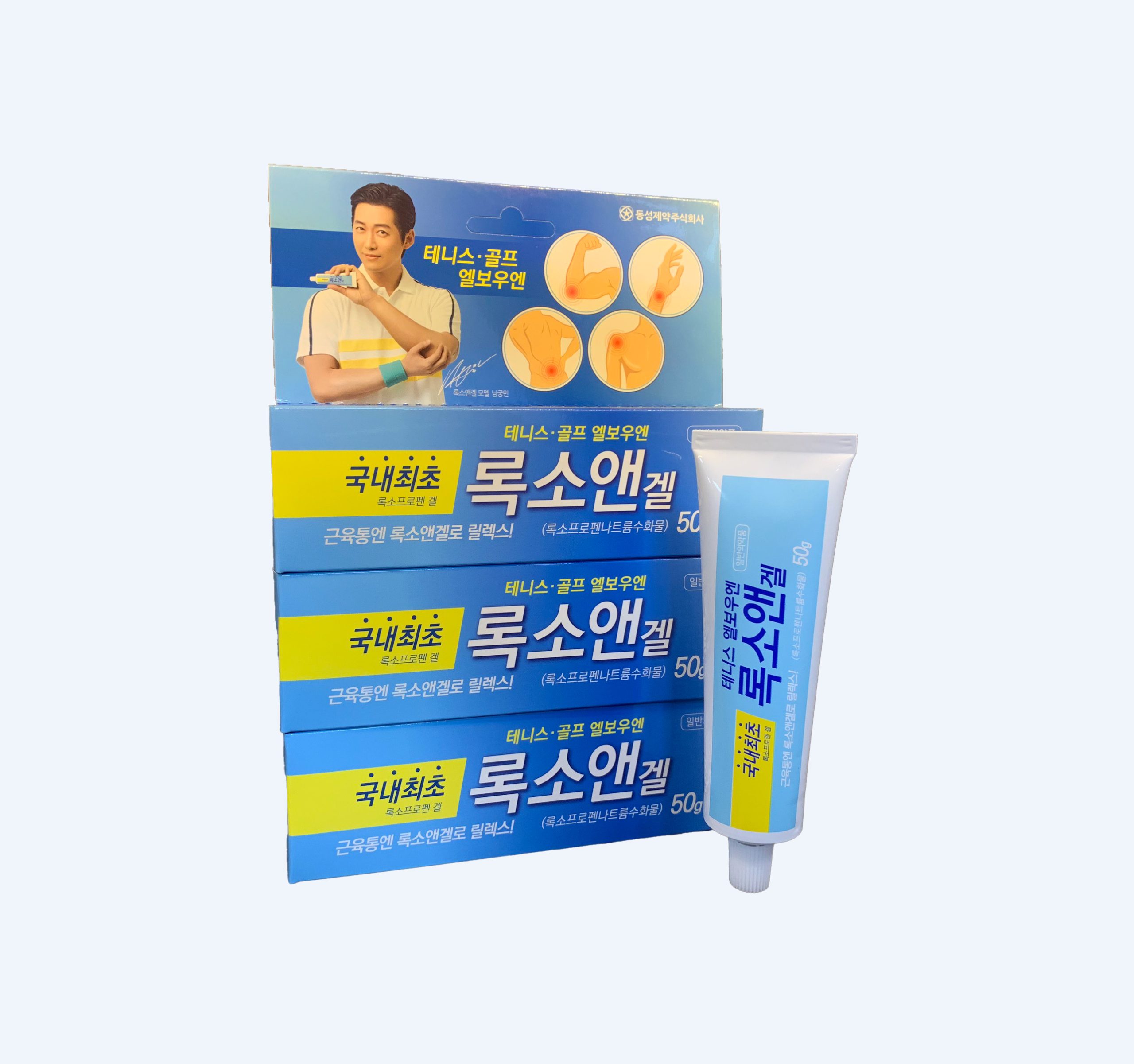 Dongsung Loxogel Gel Bôi Kháng Viêm Giảm Đau Hàn Quốc Tuýp 50g